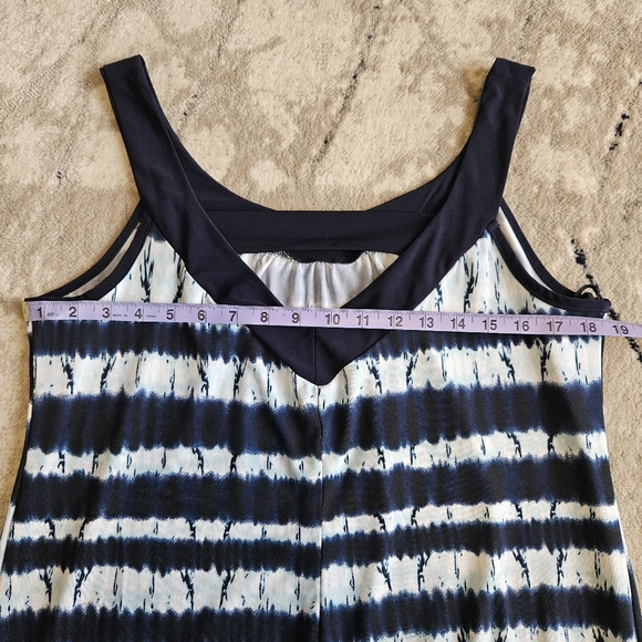 Straps summer navy top - Picture 4 of 4